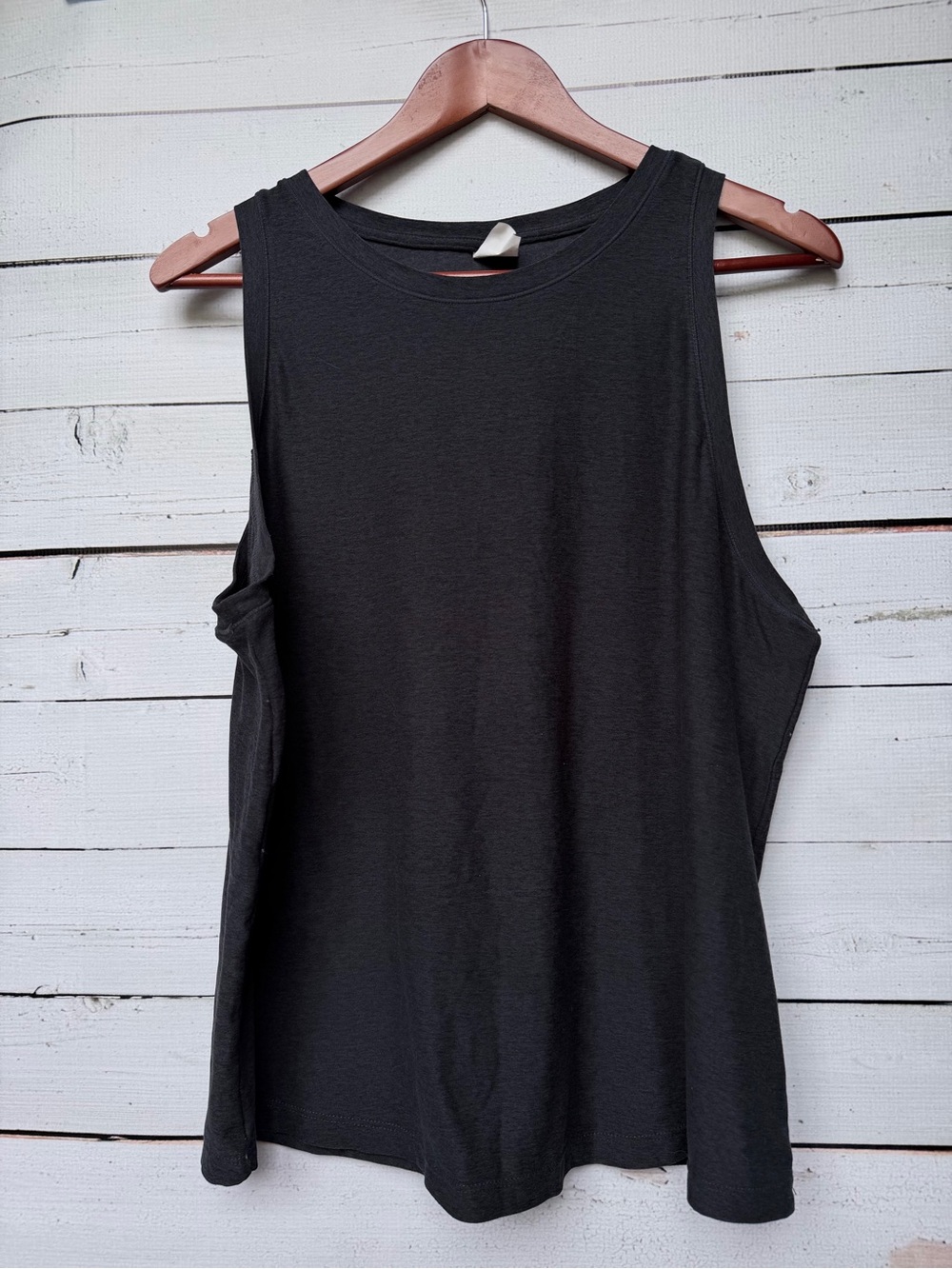 Athletic Works Black Sleeveless Tank Top